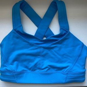 Blue Lululemon Bra